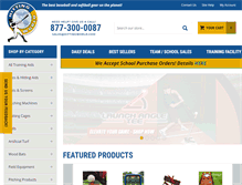 Tablet Screenshot of hittingworld.com